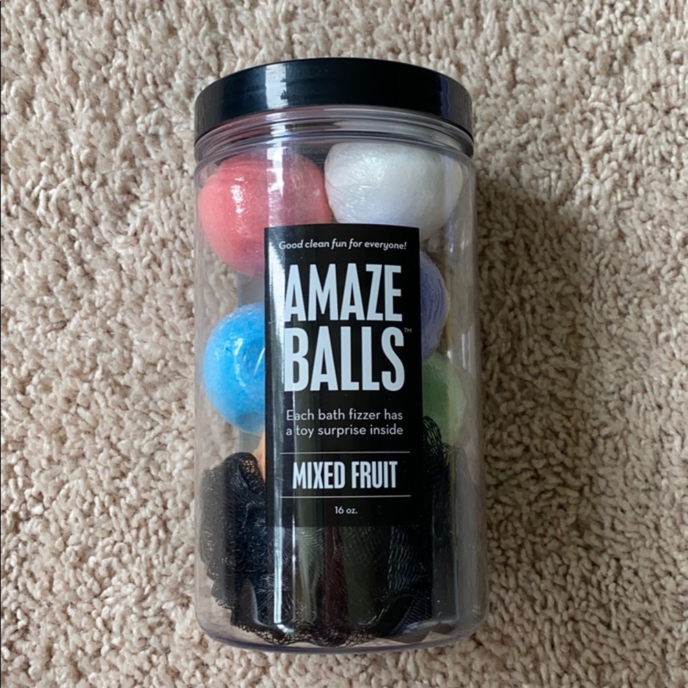 Brand new bath fizzer set “mixed fruit” Francescas